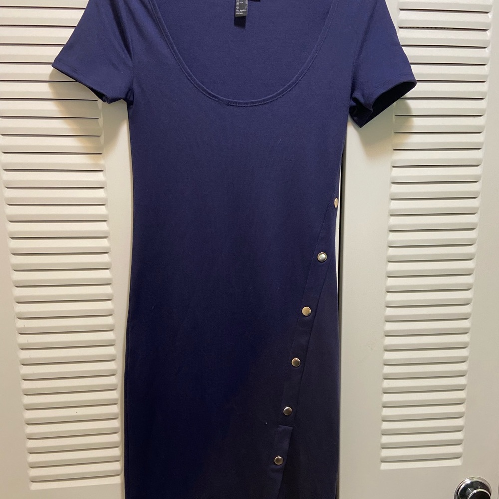 Blue dress